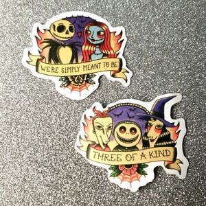 10/$10 Nightmare Before Christmas Sticker waterproof